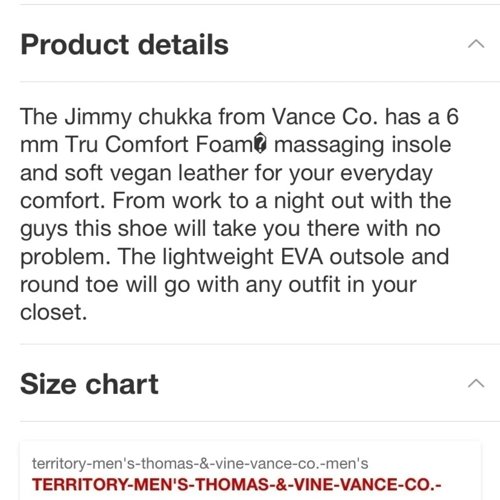 vance co. plain boot co
